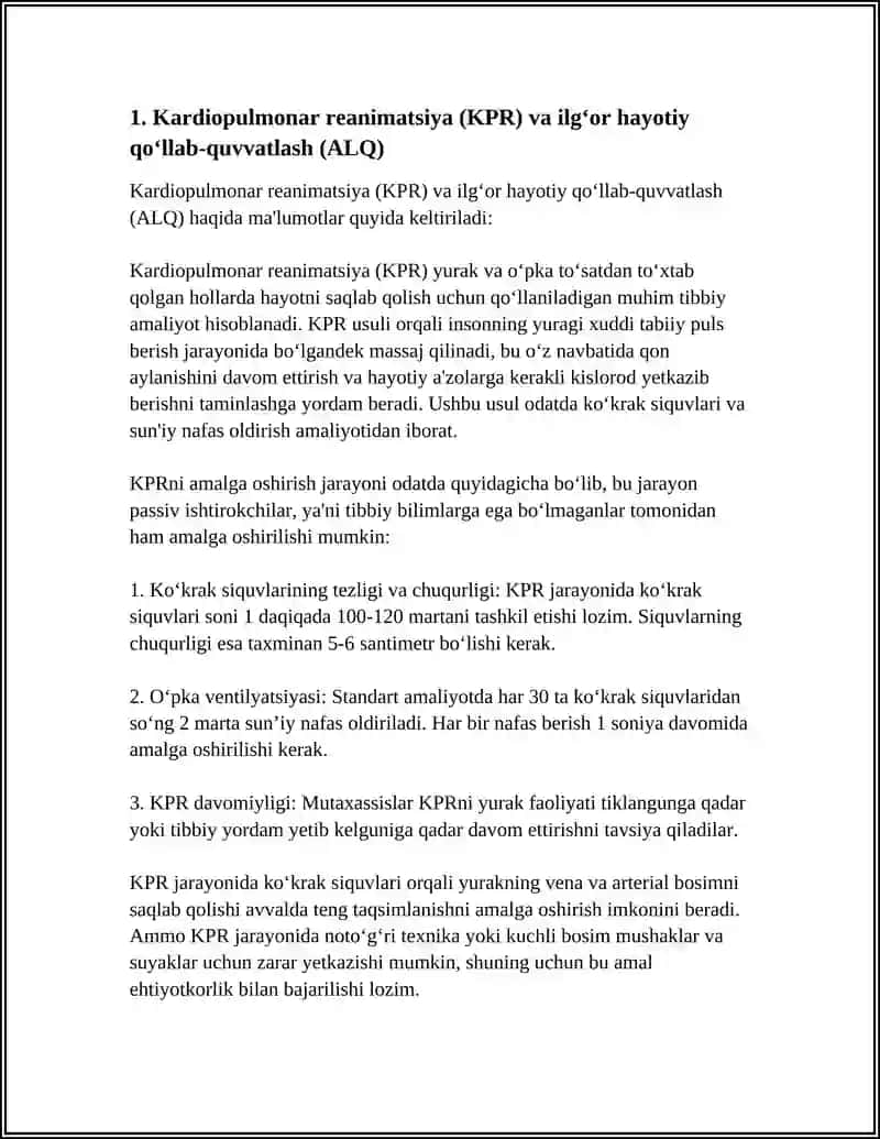 REANIMATSIYA VA ANESTEZIOLOGIYA 3