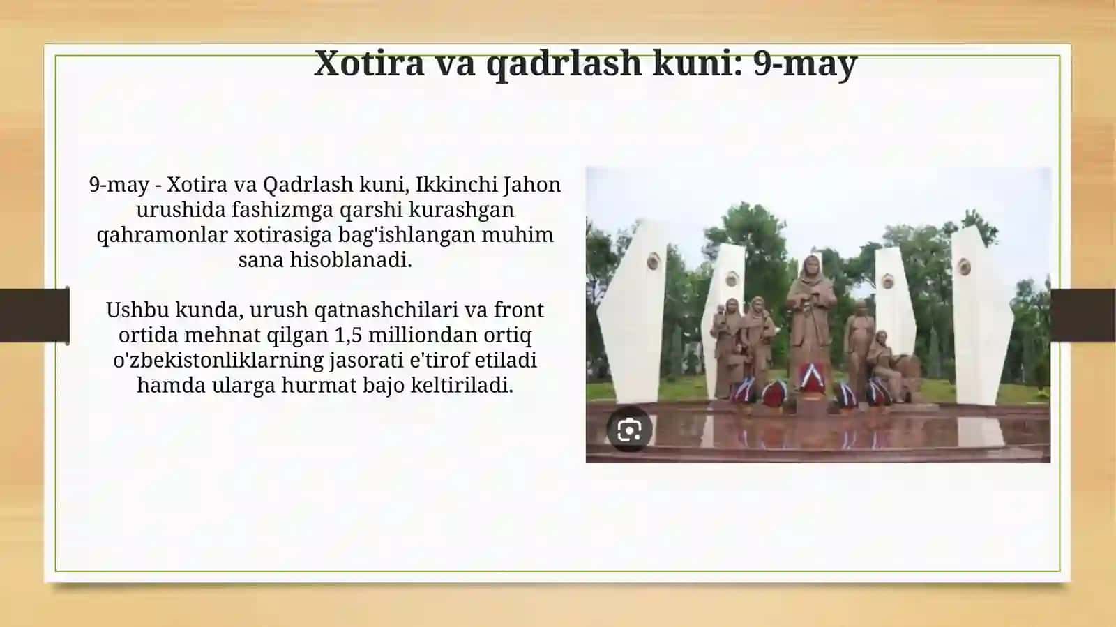 9- May Xotira va Qadrlash kuni 3