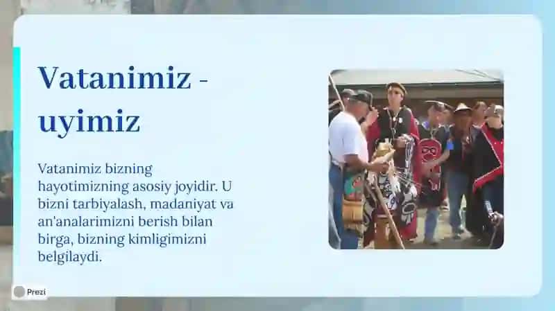 Taqdimot: Men vatanning munosib fuqarosiman 3