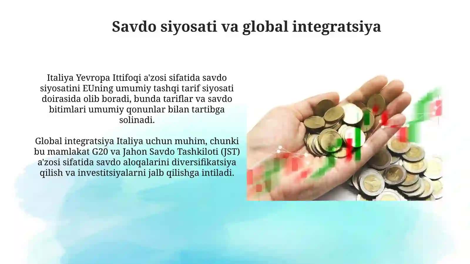Italiyaning iqtisodiy siyosat 3