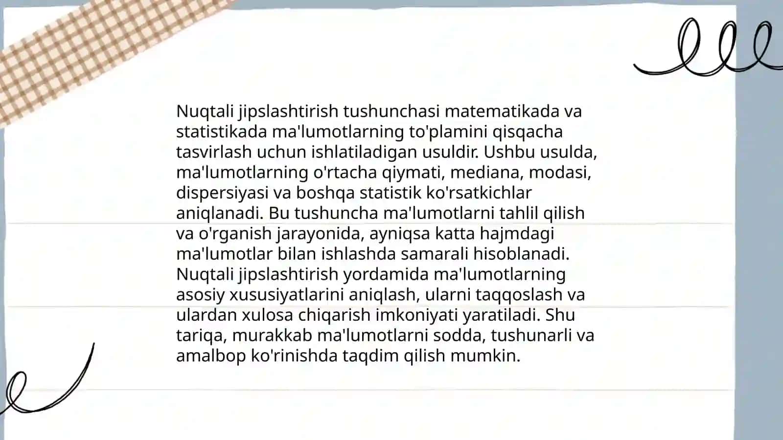 Nuqtali jipslashtirish 3