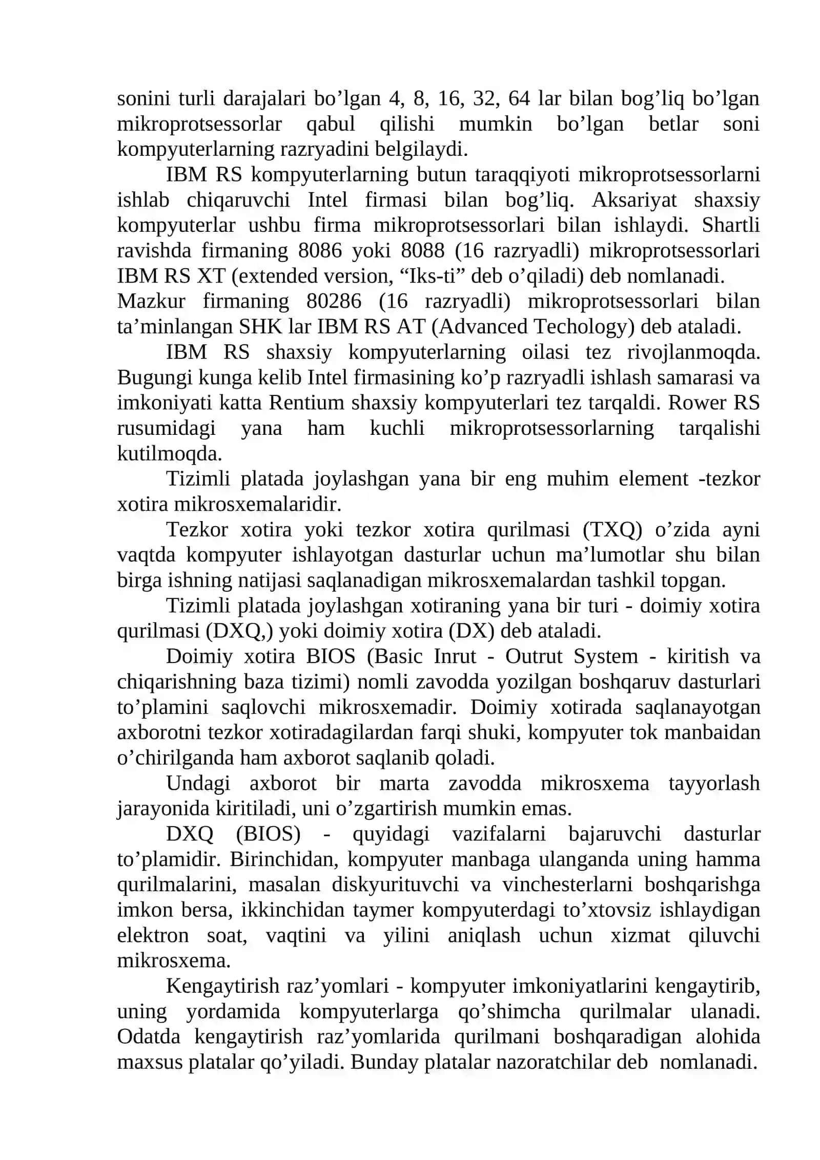 TIZIMLI BLOK VA UNING TUZILMASI 3
