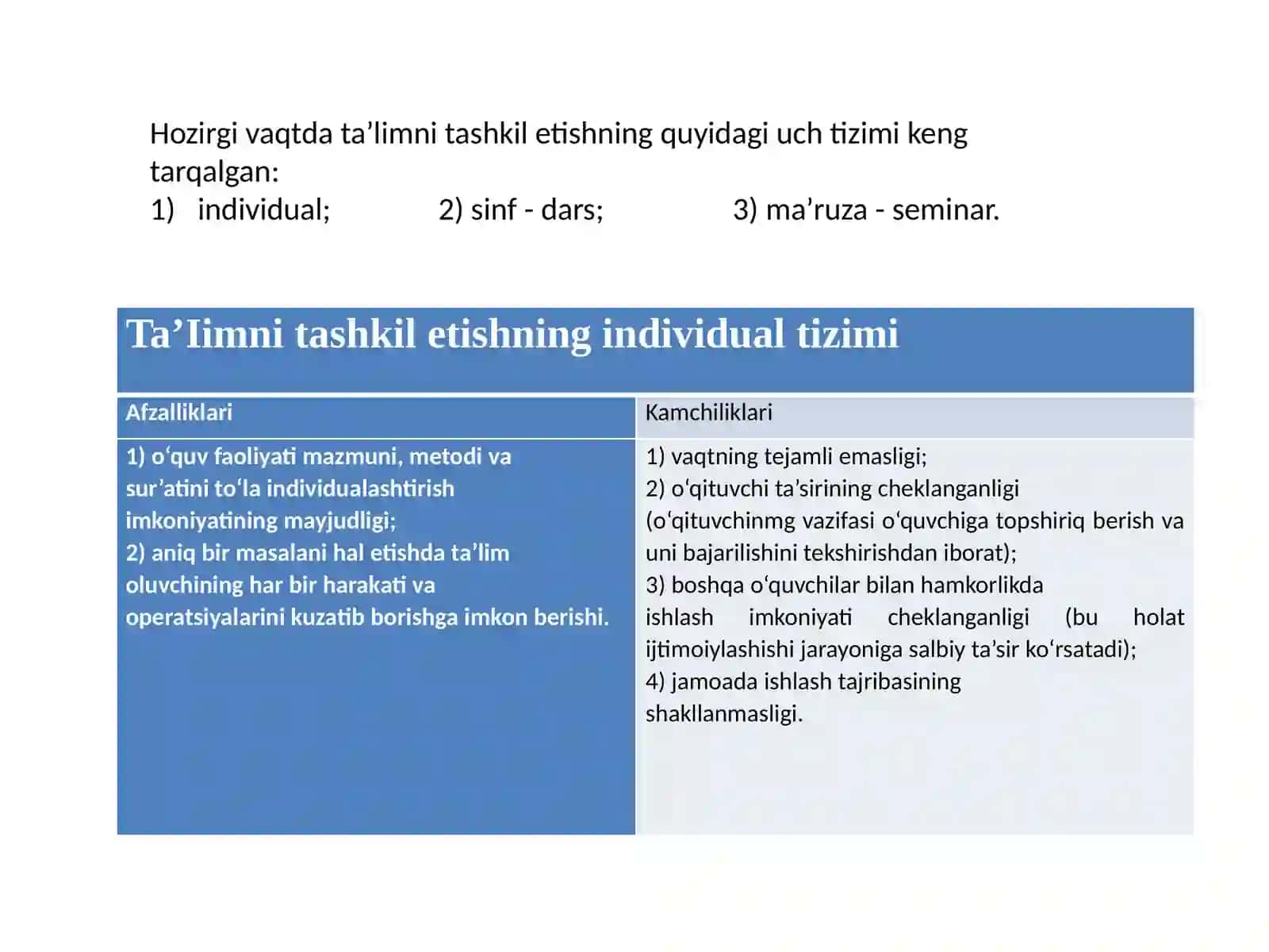 Ta’limni tashkil etish, STEAM ta’lim va tarbiya jarayonining shakllanishi 3