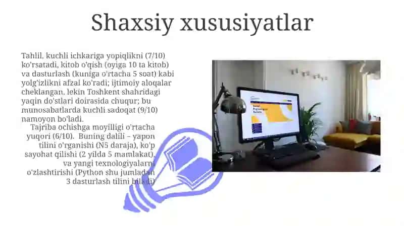 Komil insonning psixologik xususiyati 3