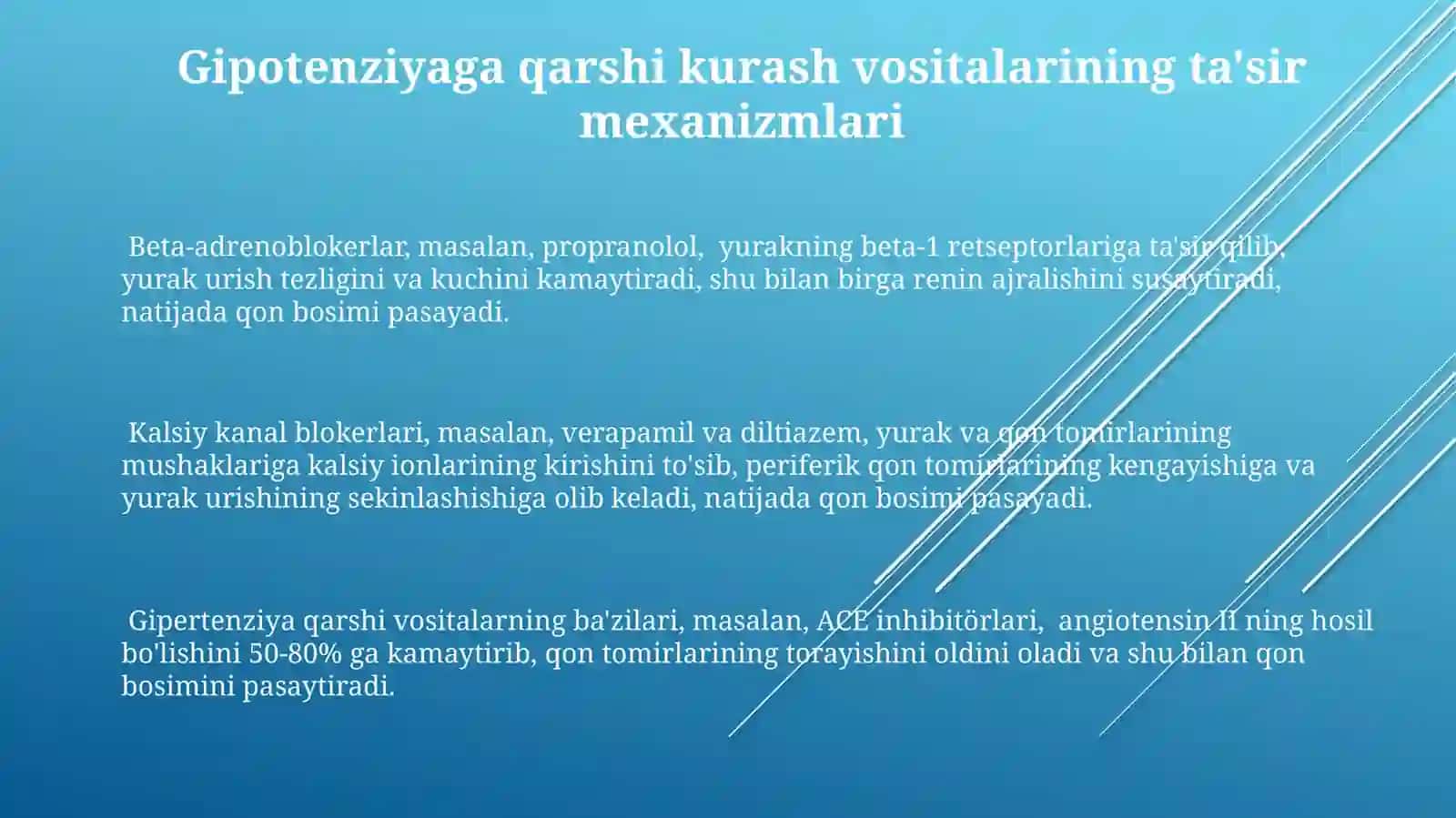 Gipotenziv vositalar 3