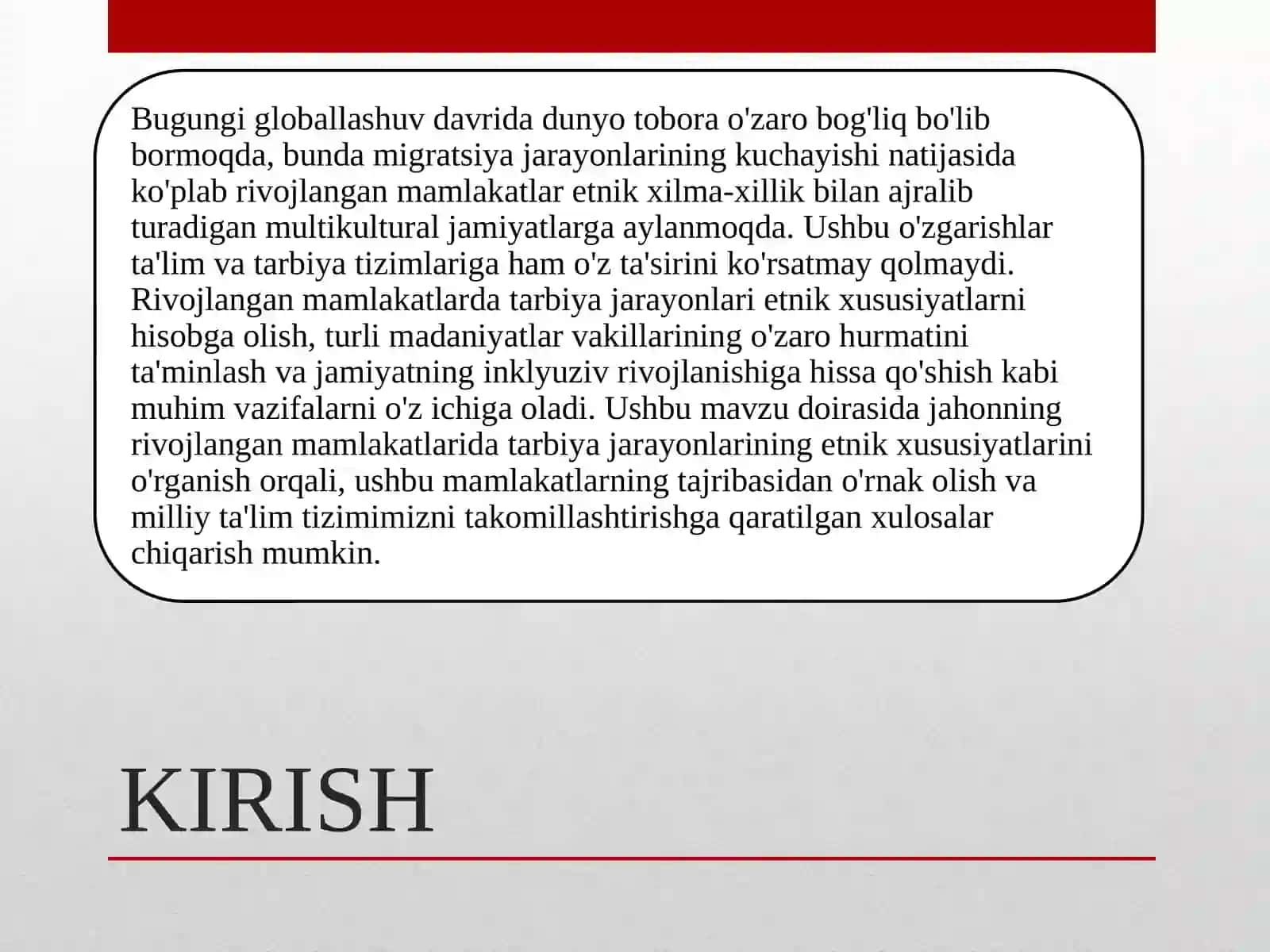 “Tarbiyaviy jarayonni tashkil etish usullari” 3