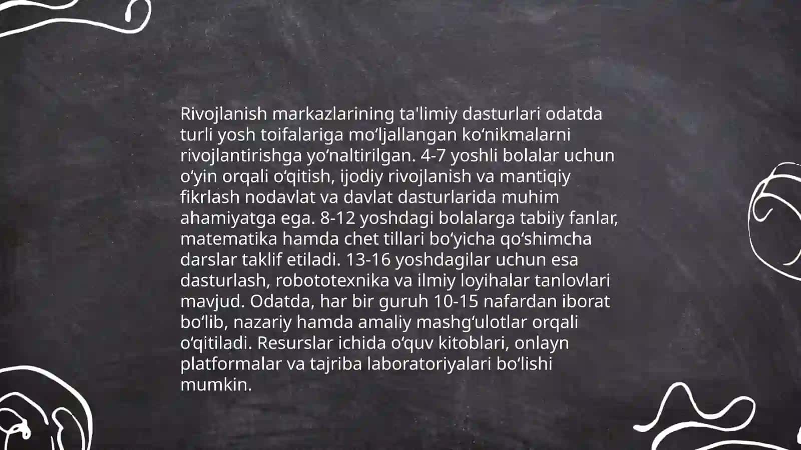 Rivojlanish markazlarida talimiy faoliyatga rahbarlik qilish 3