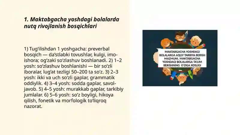 Maktabgacha yoshdagi bolalar nutqini oʻstirish 3