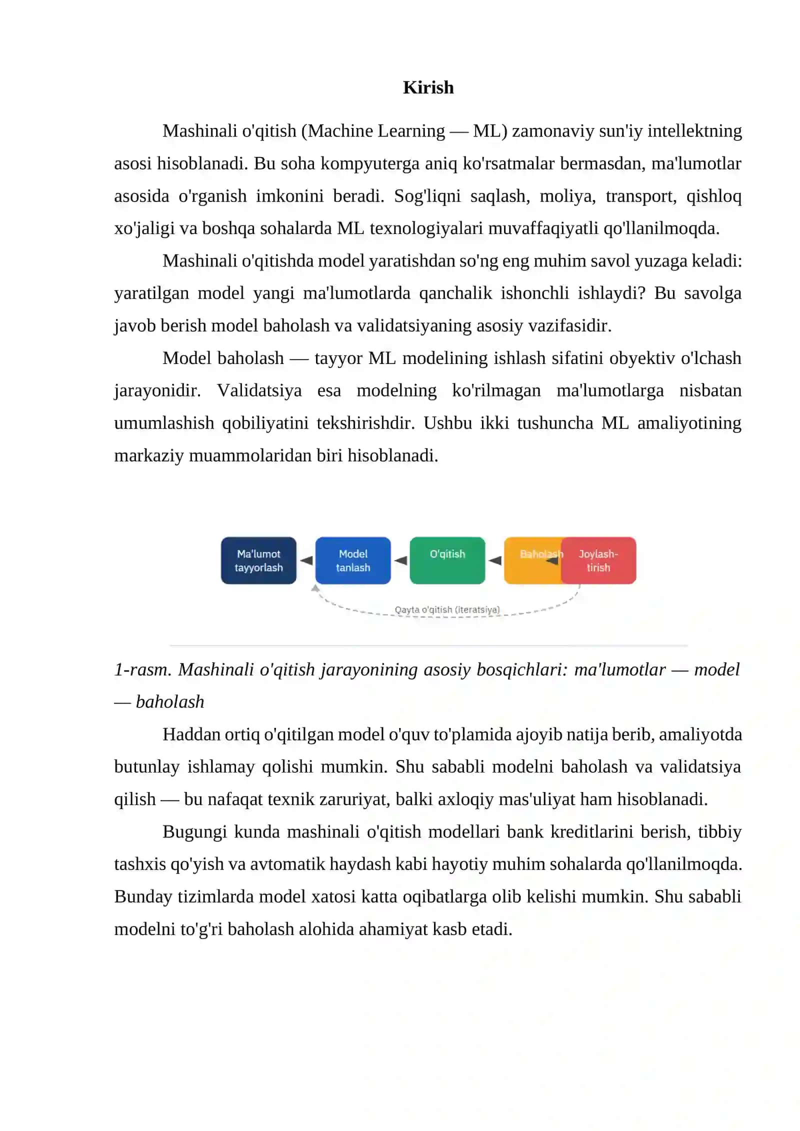 Mashinali o'qitishda modelni baholash va validatsiya usullari 3