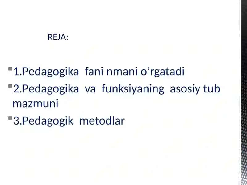 Pedagogika 3