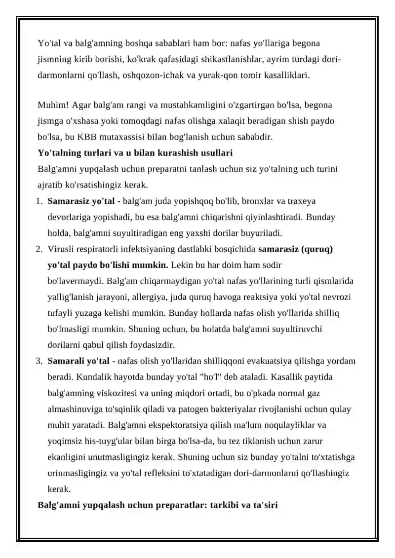 Balgʻam Koʻchiruvchi Dorilar 3