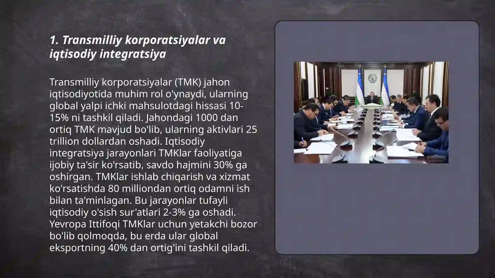 Jahon iqtisodiyotida transmilliy korporatsiyalarning tutgan o‘rni 3