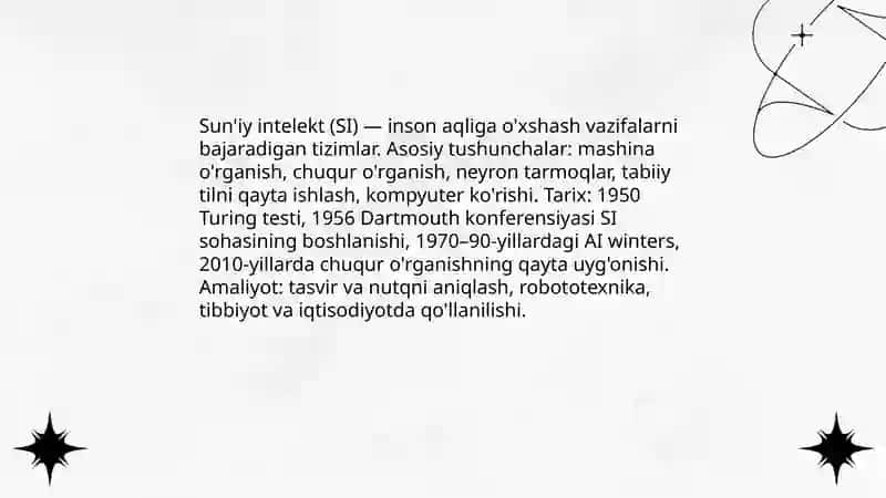 Sun'iy intelekt 3