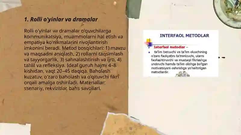 Ta'limning interfaol metodlari 3