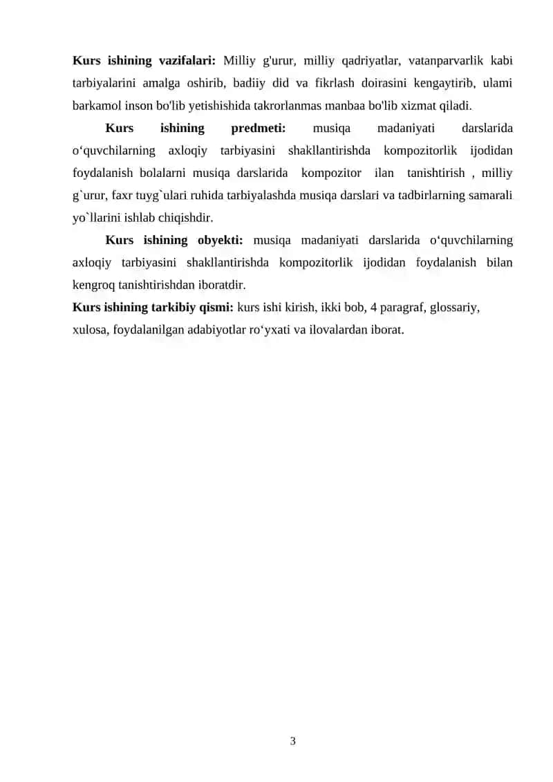 Musiqa o'qituvchisining kasbiy kompetentligi. Talablar va rivojlantirish yo'llari 3