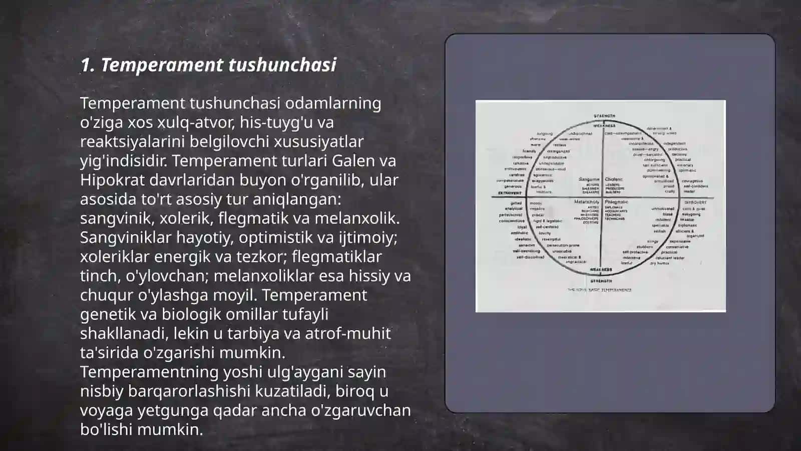 Temperament va uning nazariyalari 3