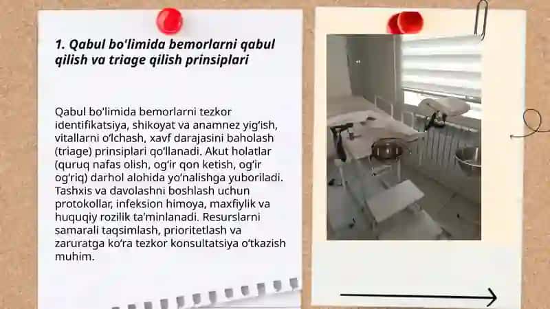 Amaliyotni qabul terapiya va ginekologiya bo'limlarida o'tash 3