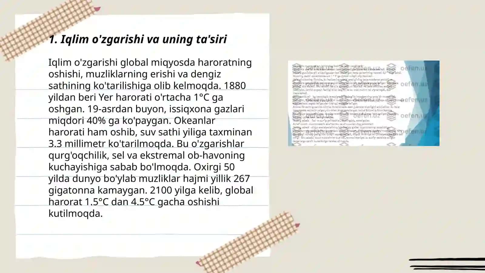 Global ekologik muammolar 3