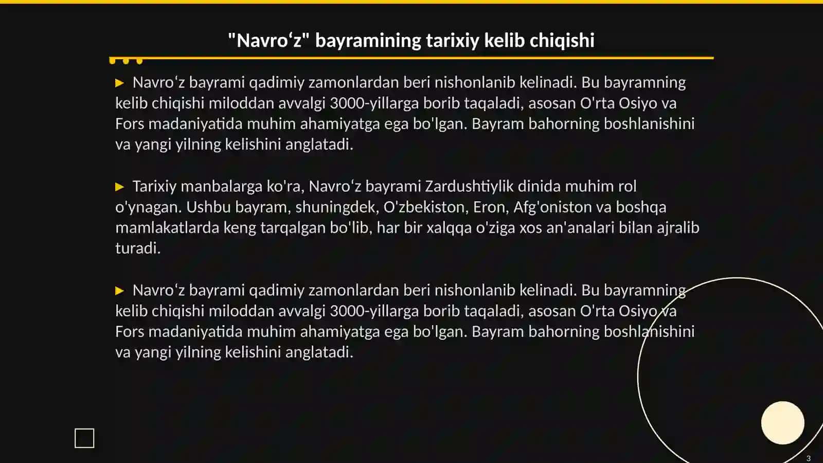 "Navroʻz" umumxalq bayramning qayta tiklanishi 3