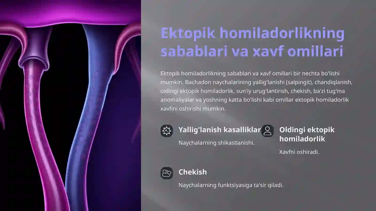 Bachadondan tashqari homiladorlikda kuzatiladigan holatlar 3