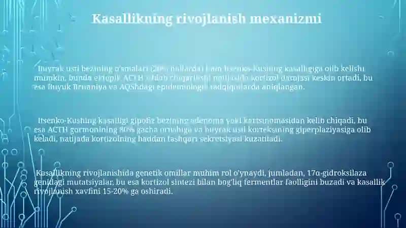 Itsenko-Kushing kasalligi 3
