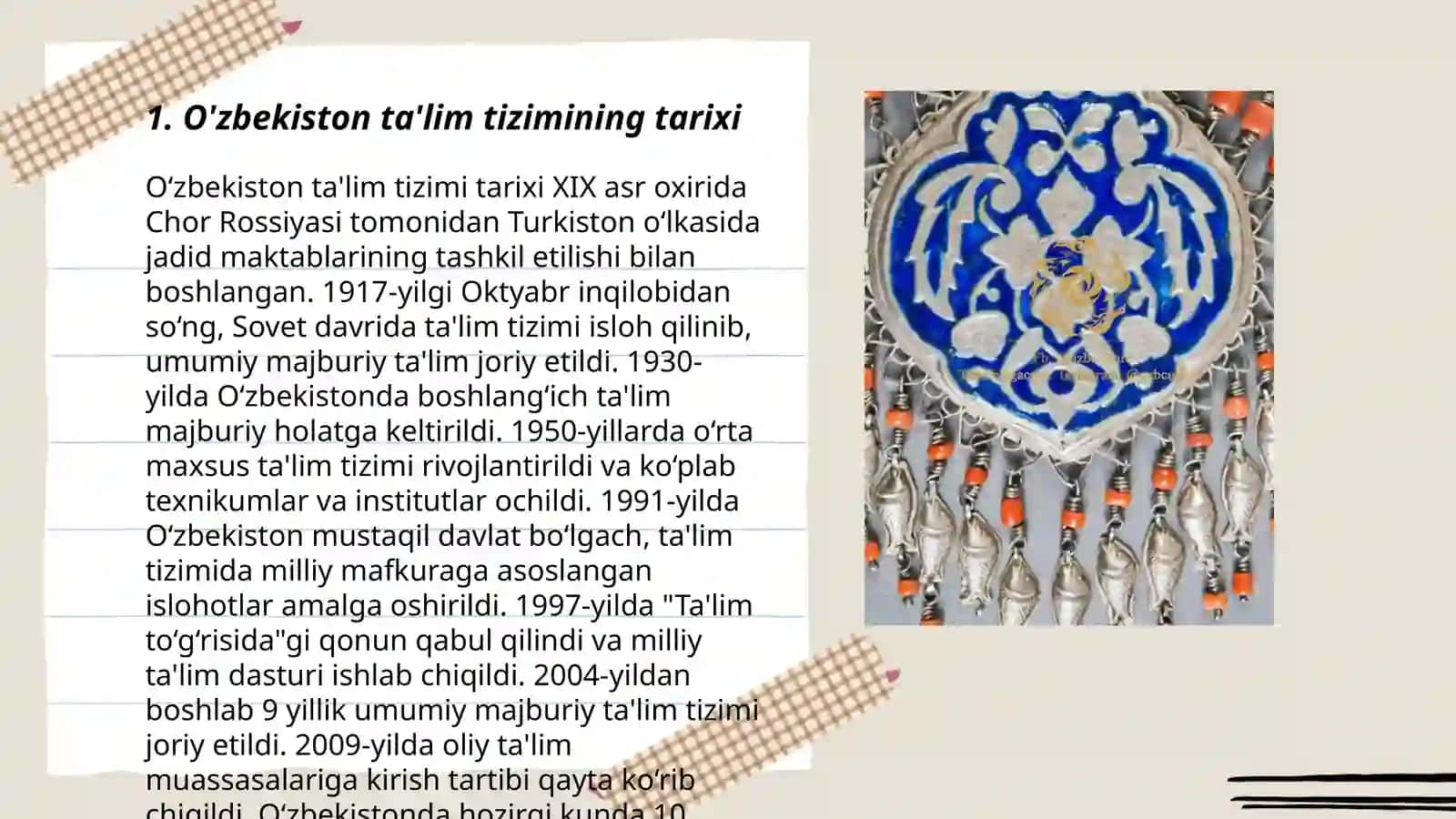O'zbekiston ta'lim tizimi tarixi 3