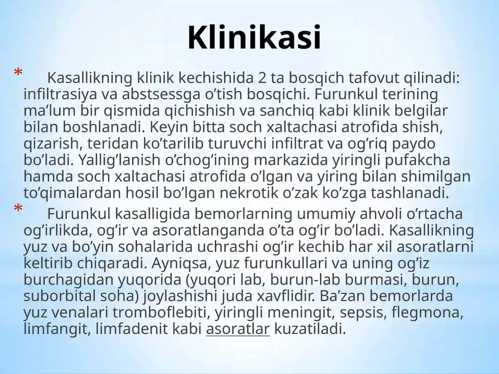 Bolalar yiringli yallig’lanish kasalliklari 3