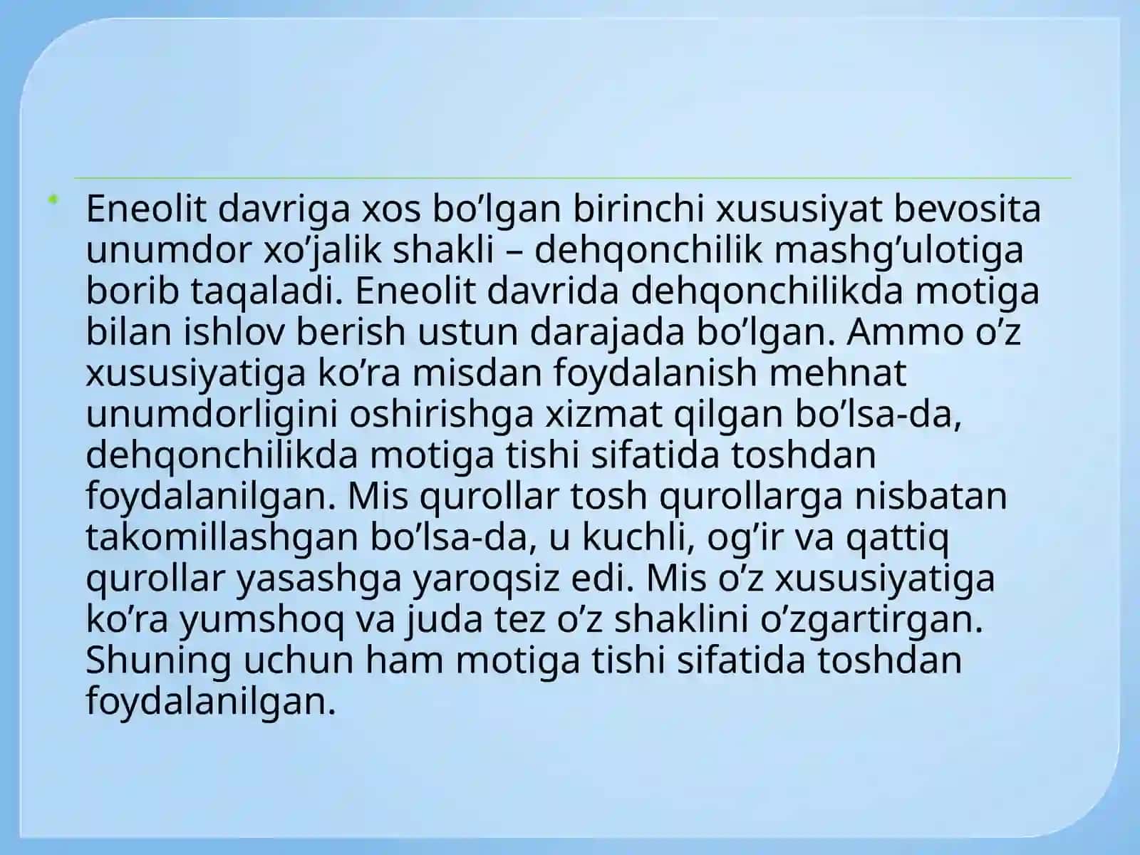 ENEOLIT, BRONZA, TEMIR 3