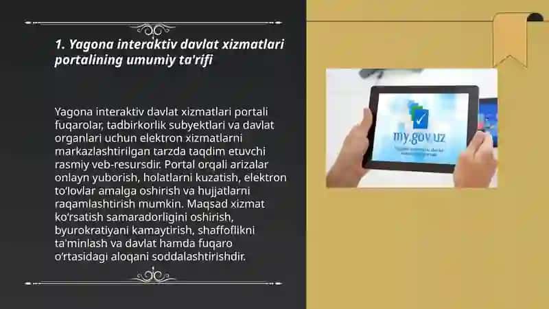 Yagona interaktiv davlat xizmatlari portali 3