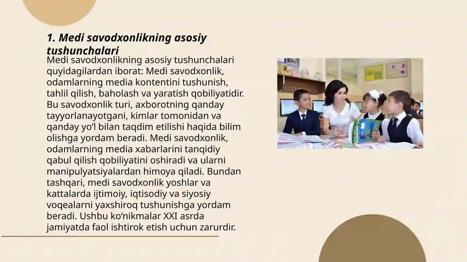 Medi savodxonlik va media maydon haqida tushuncha 3