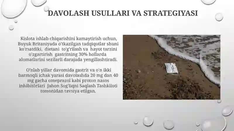 Giperatsid holatlarda va oshqozon ichak kasalliklarining biokimyoviy asoslari 3
