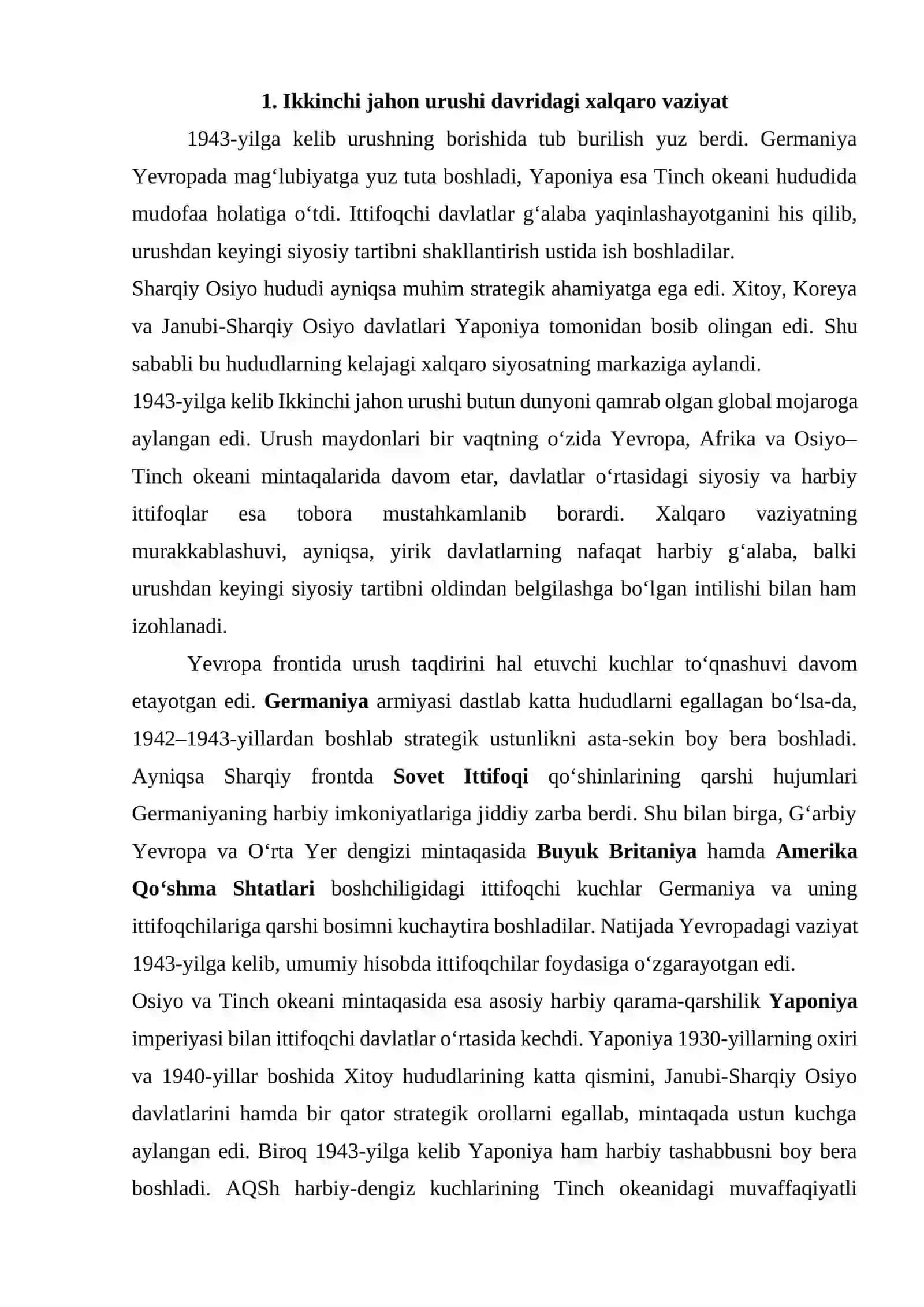 Qohira deklaratsiyasi tarixi mazmuni va tarixiy ahamiyati 3