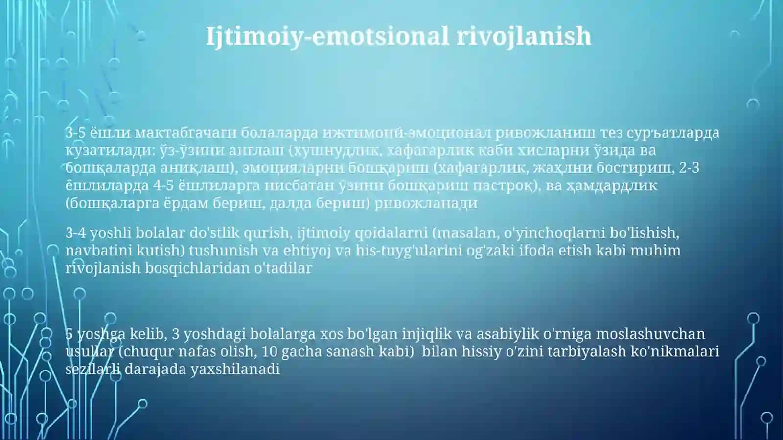 Maktabgachayoshdagibolalarningrivojlanishiningòzigaxosxususiyatlari 3