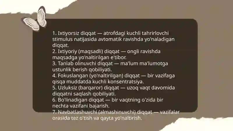 Diqqat va sezgi 3