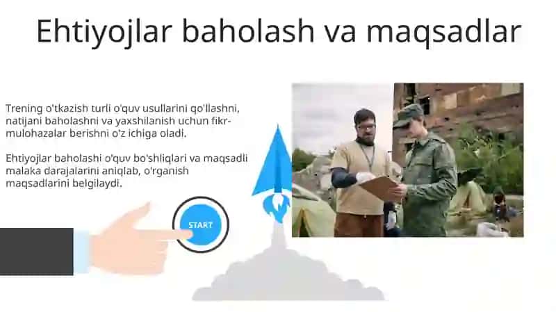 Jangovar tayyorgarlik mashg'ulotlarini tashkillashtirish va o'tkazish 3