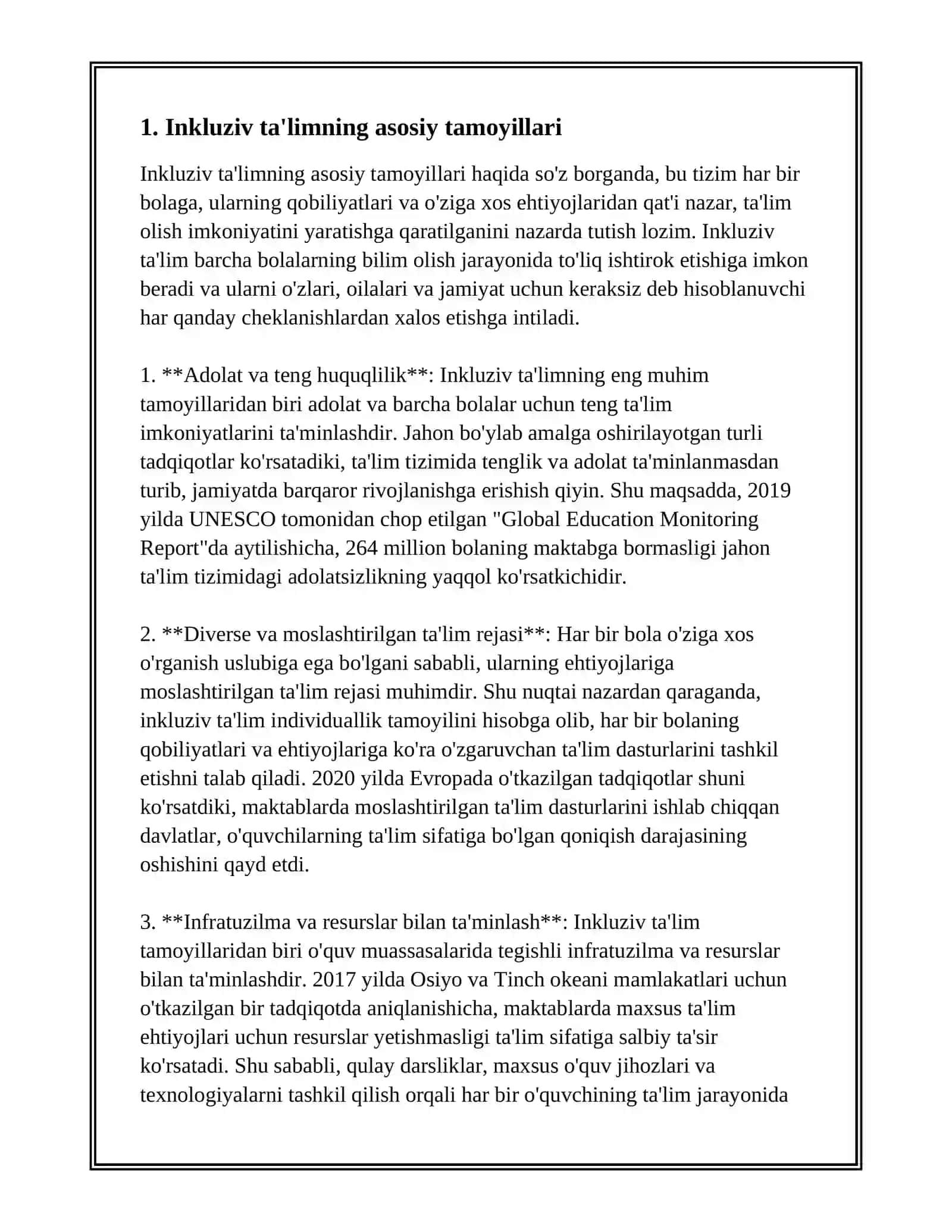 UMUMTA’LIM MAKTABLARIDA IMKONIYATI CHEKLANGAN BOLALARNI O’QITISH 3