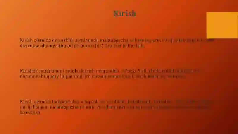 Maktabgacha ta'limga doir farmon qaror farmoishlarni keng sohaga tatbiq etish usullari 3
