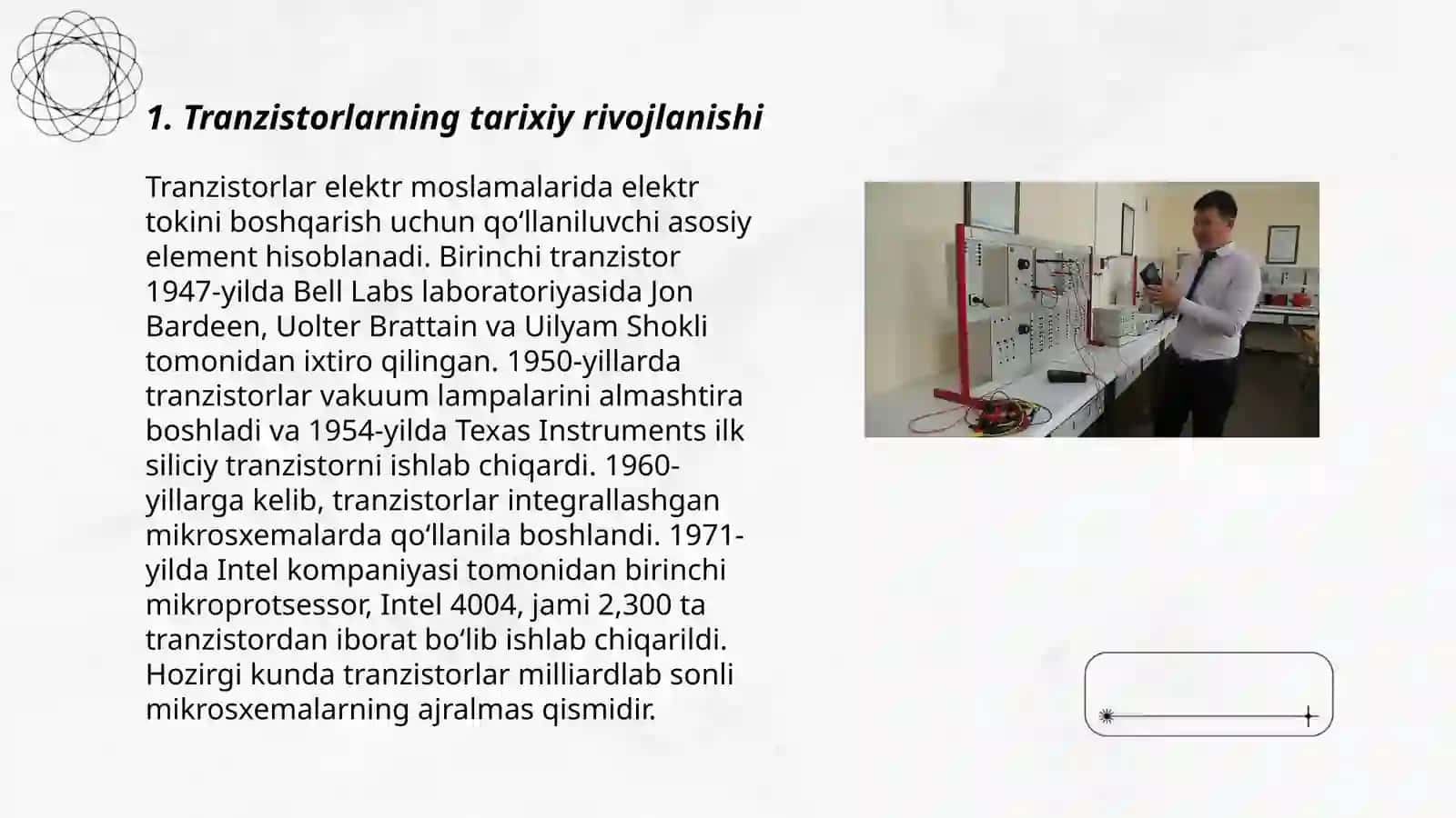 Zamonaviy tranzistorlar tuzilishi va ishlash printsipi 3