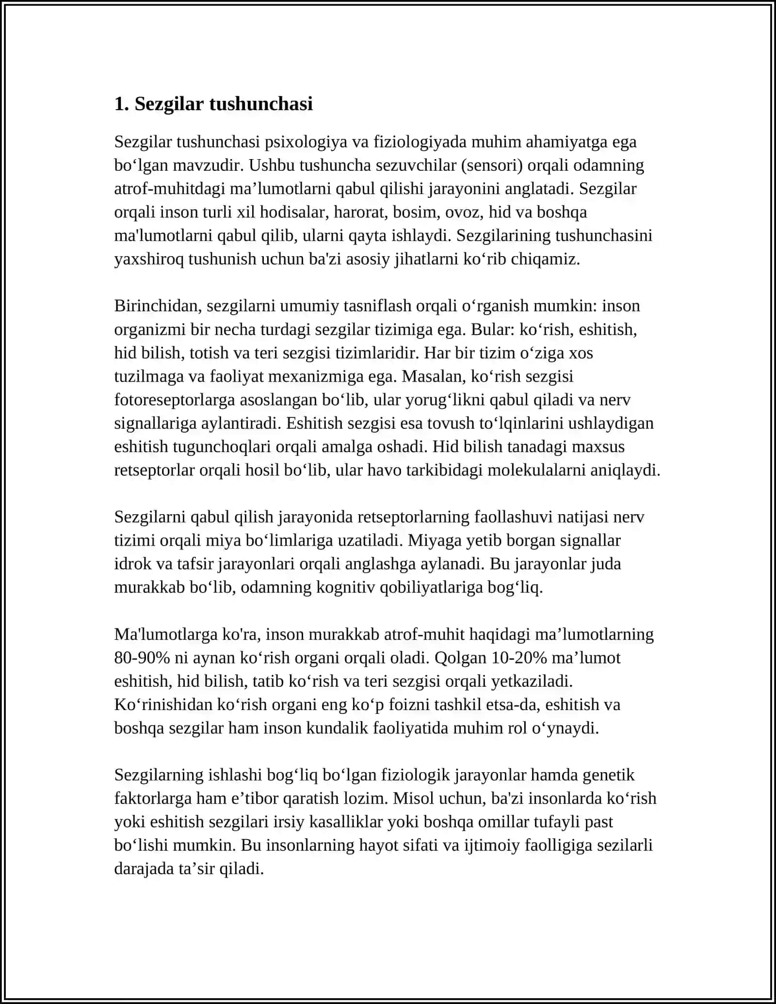 SEZGILAR HAQIDA UMUMIY TUSHUNCHA VA UNING NERV FIZIOLOGIK ASOSLARI 3