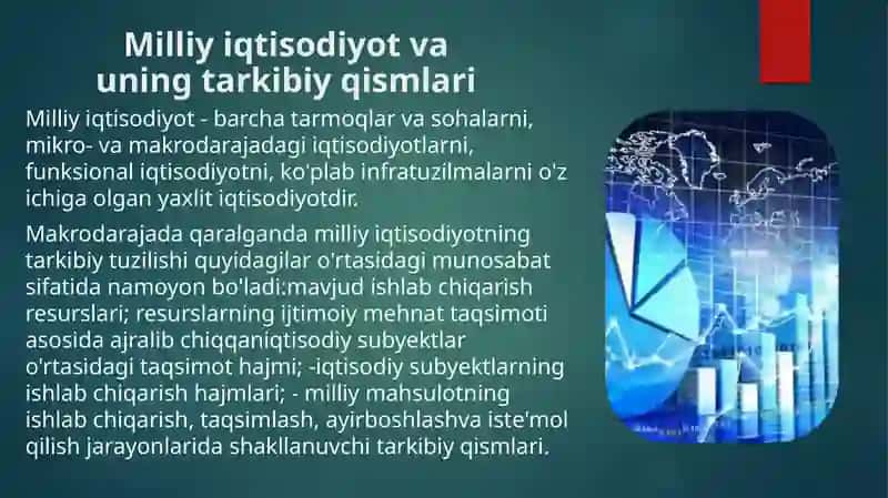 Milliy iqtisodiyot va uning makroiqtisodiy ko’rsatkichlari 3