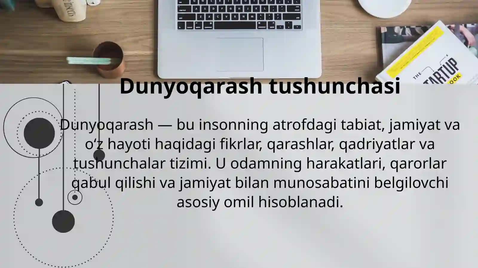 Dunyoqarash tushunchasi va uning turlari 3