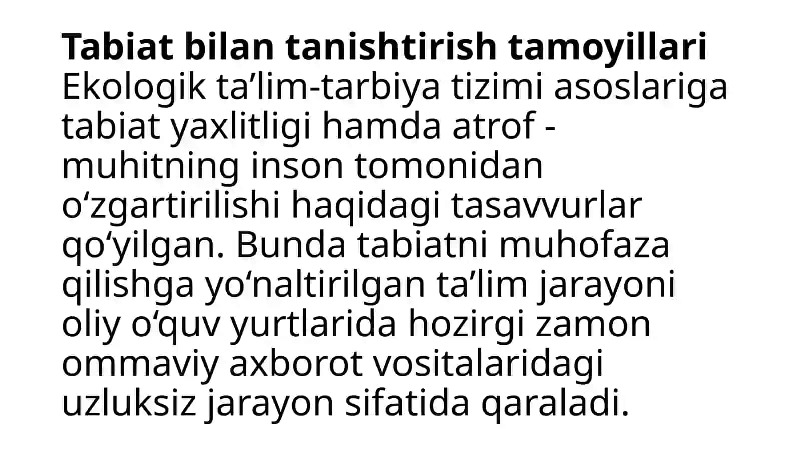 Maktabgacha ta'lim ishlari hujjatlarida tabiat bilan tanishtirish 3