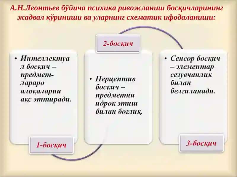 Психика ва онгнинг тараққиёти 3