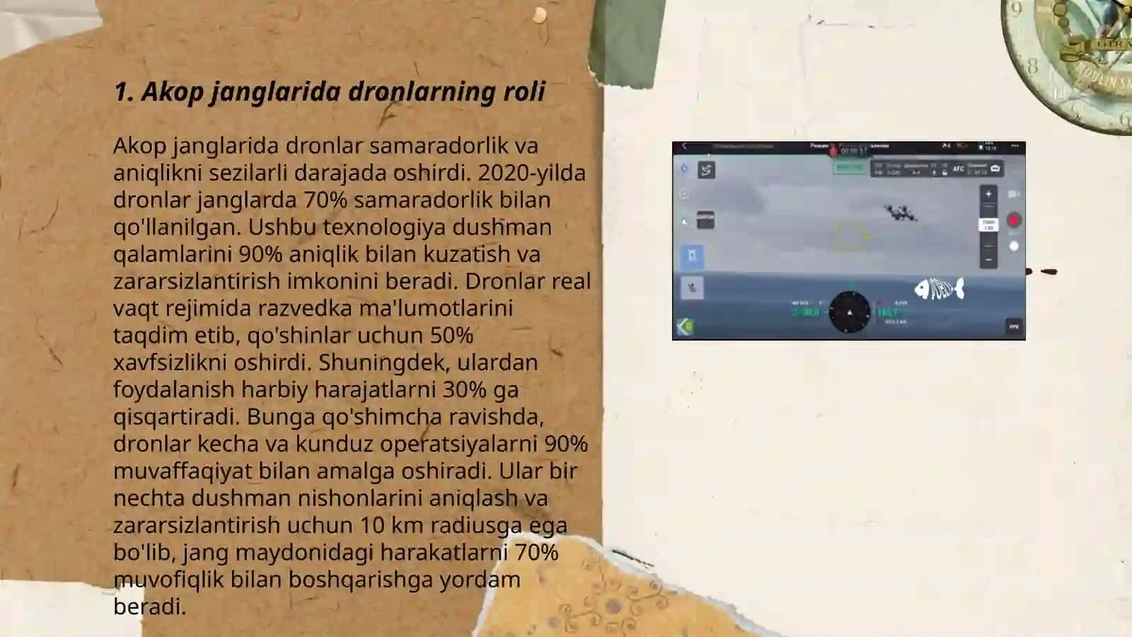 Akop janglarida dronlarning roli 3