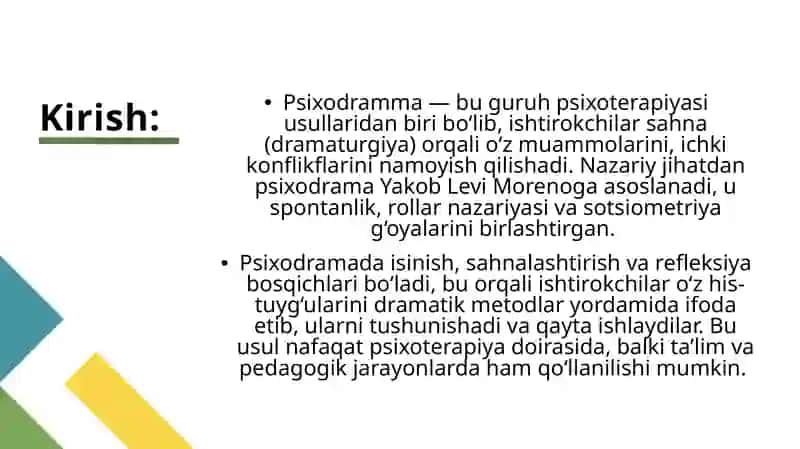 Psixodramma guruhiy faoliyatning turli koʻrinishi sifatida.pptx 3