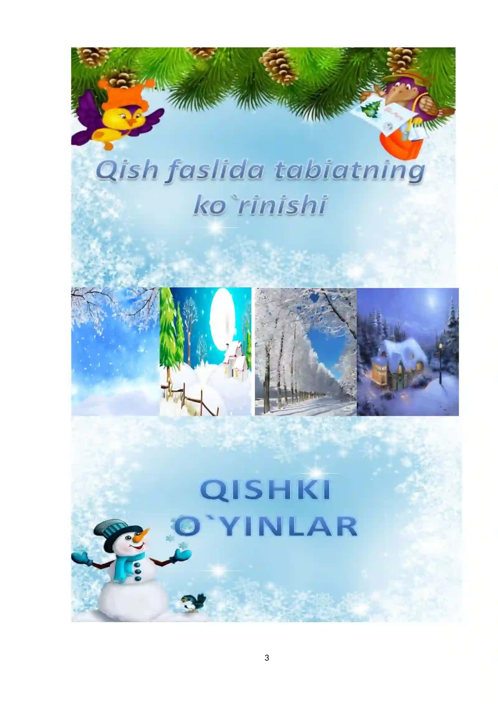 4-sinf o'qish Chang'i uchaman 2-chorak dars ishlanmasi 3