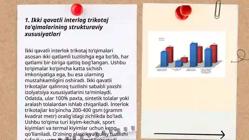 Ikki qavatli interlog trikotaj to'qimalari 3