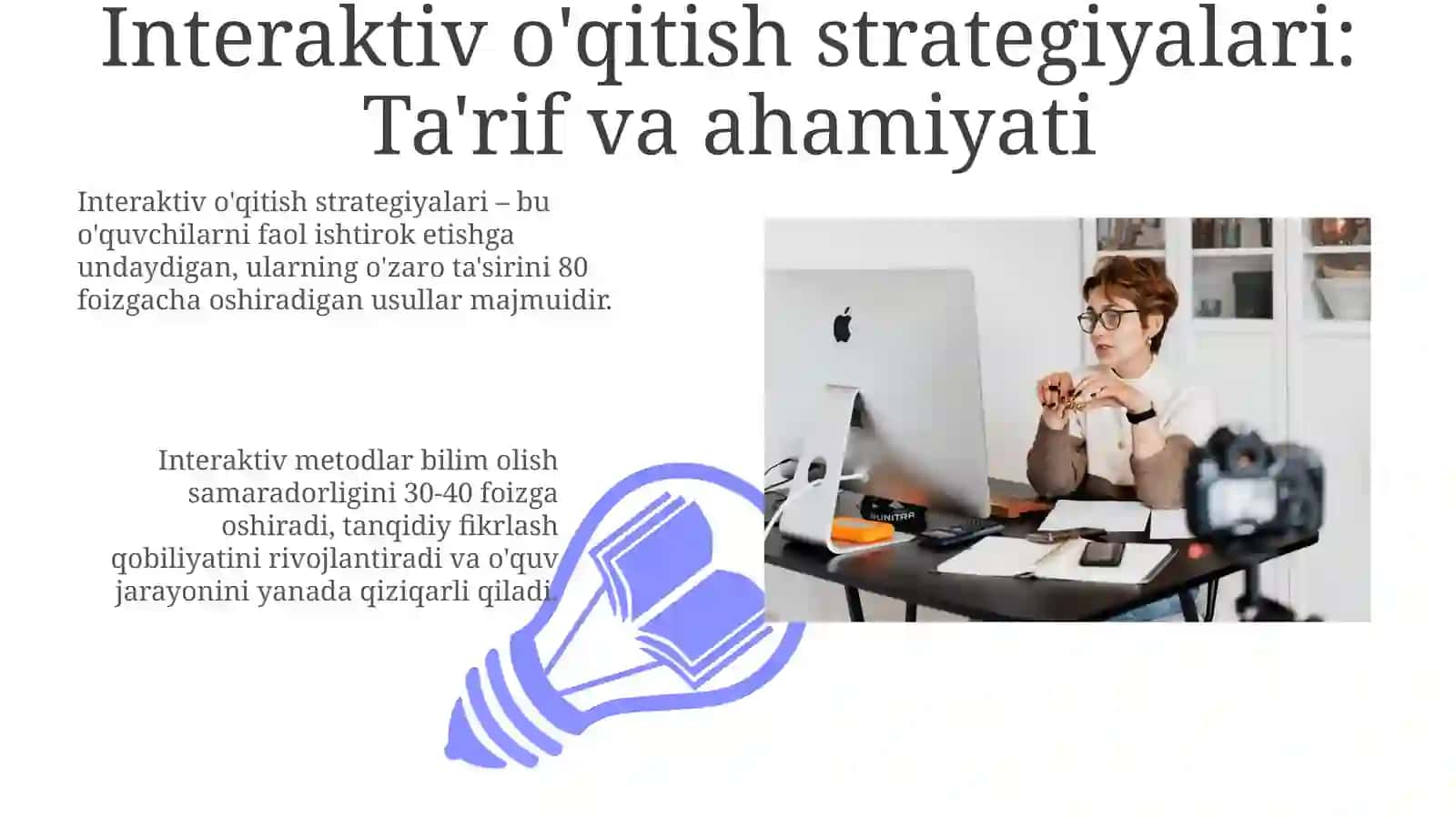 Ta'limning interfaol strategiyalari 3