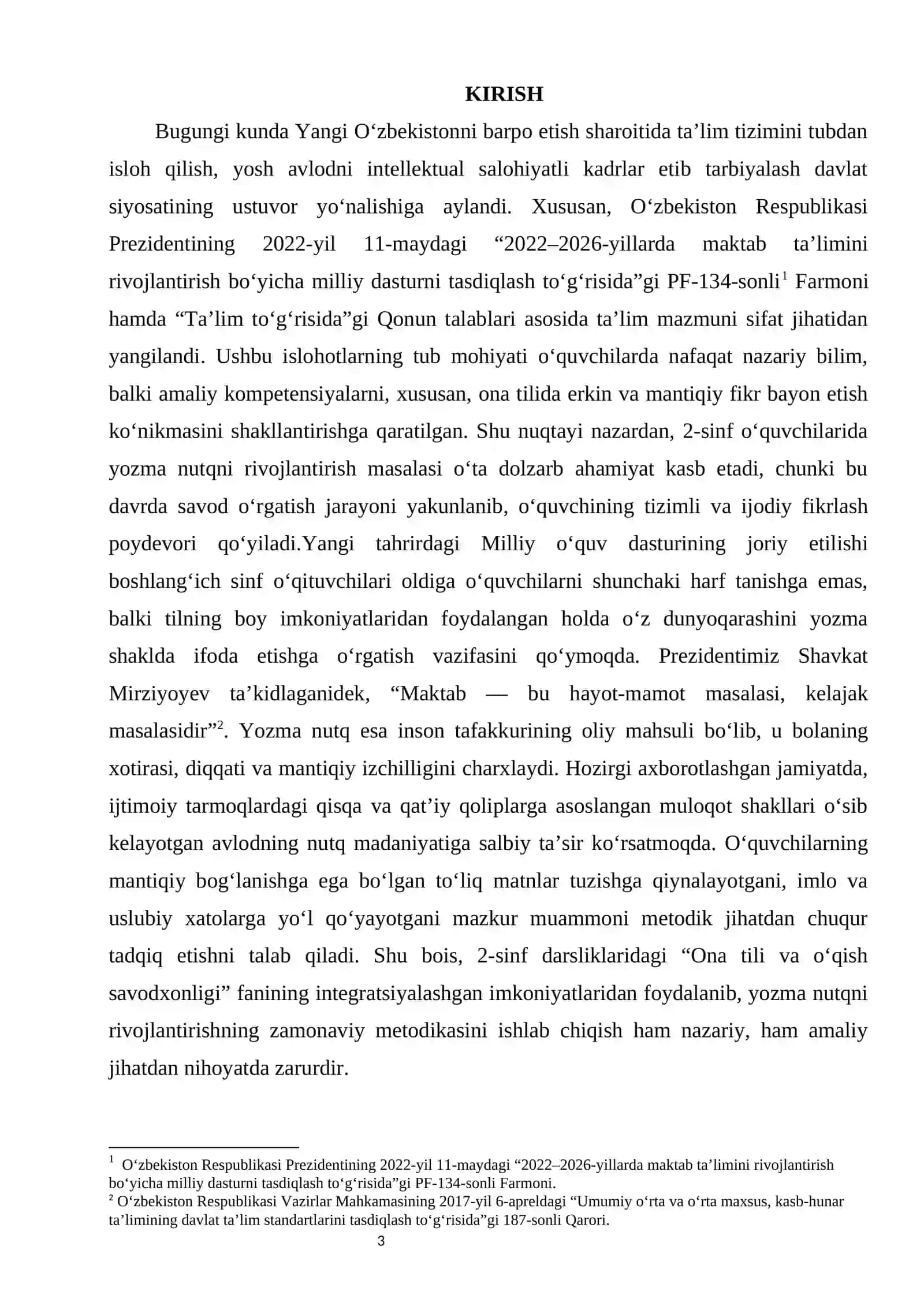 2-sinf o‘quvchilarida yozma nutqni rivojlantirish metodikasi. 3