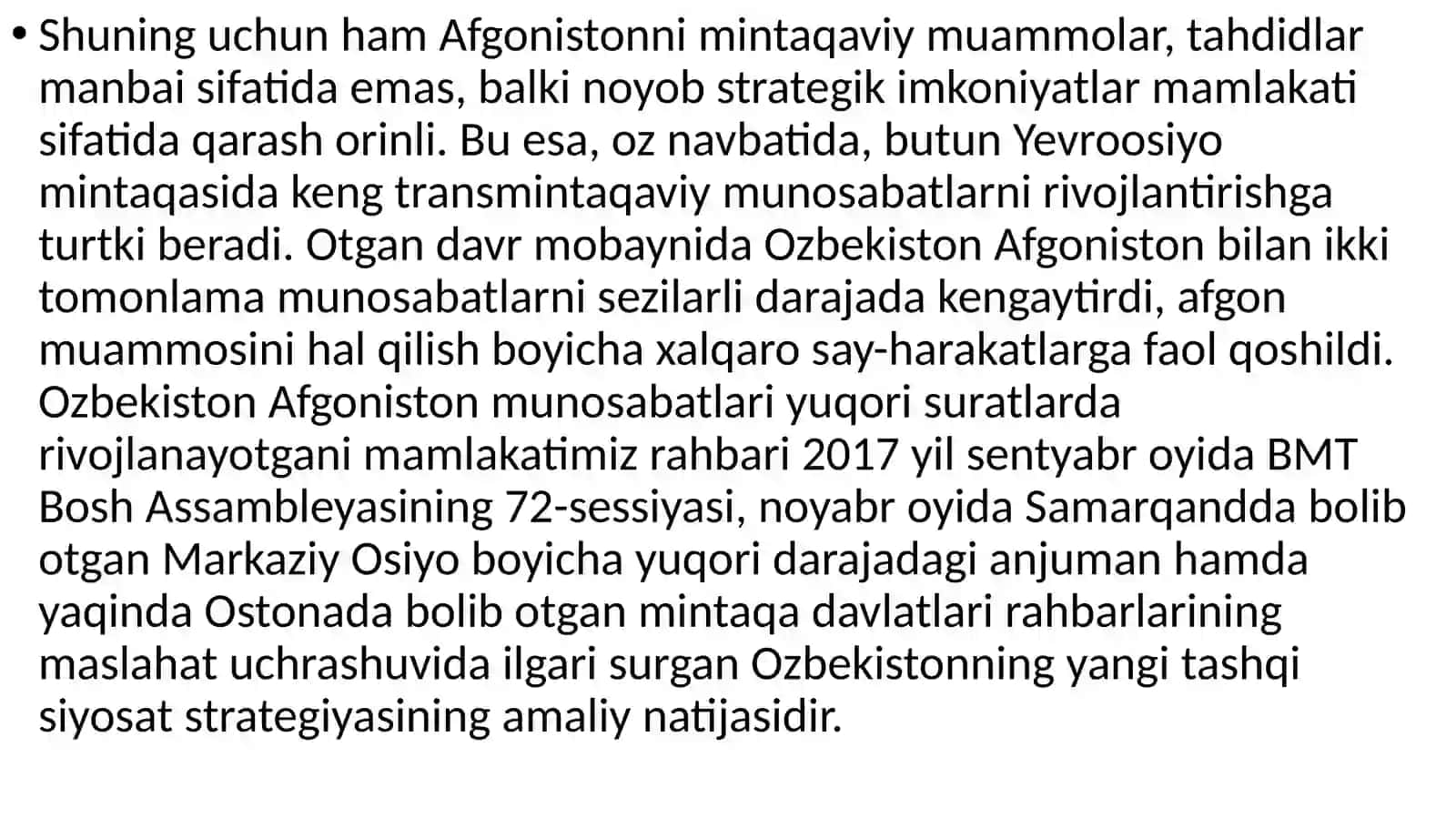 Milliy xavfsizlikni taminlash 3